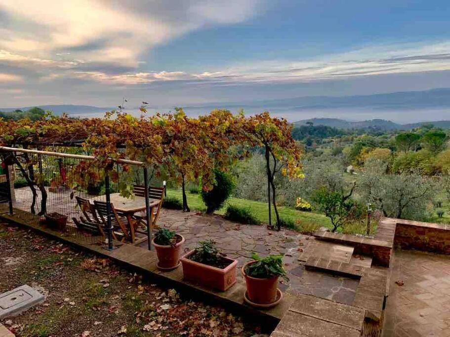 Vesper - Casale Con Piscina - Ad Galli Cantum Citta della Pieve Exterior photo